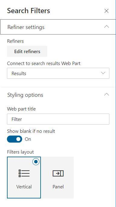 Search Filters